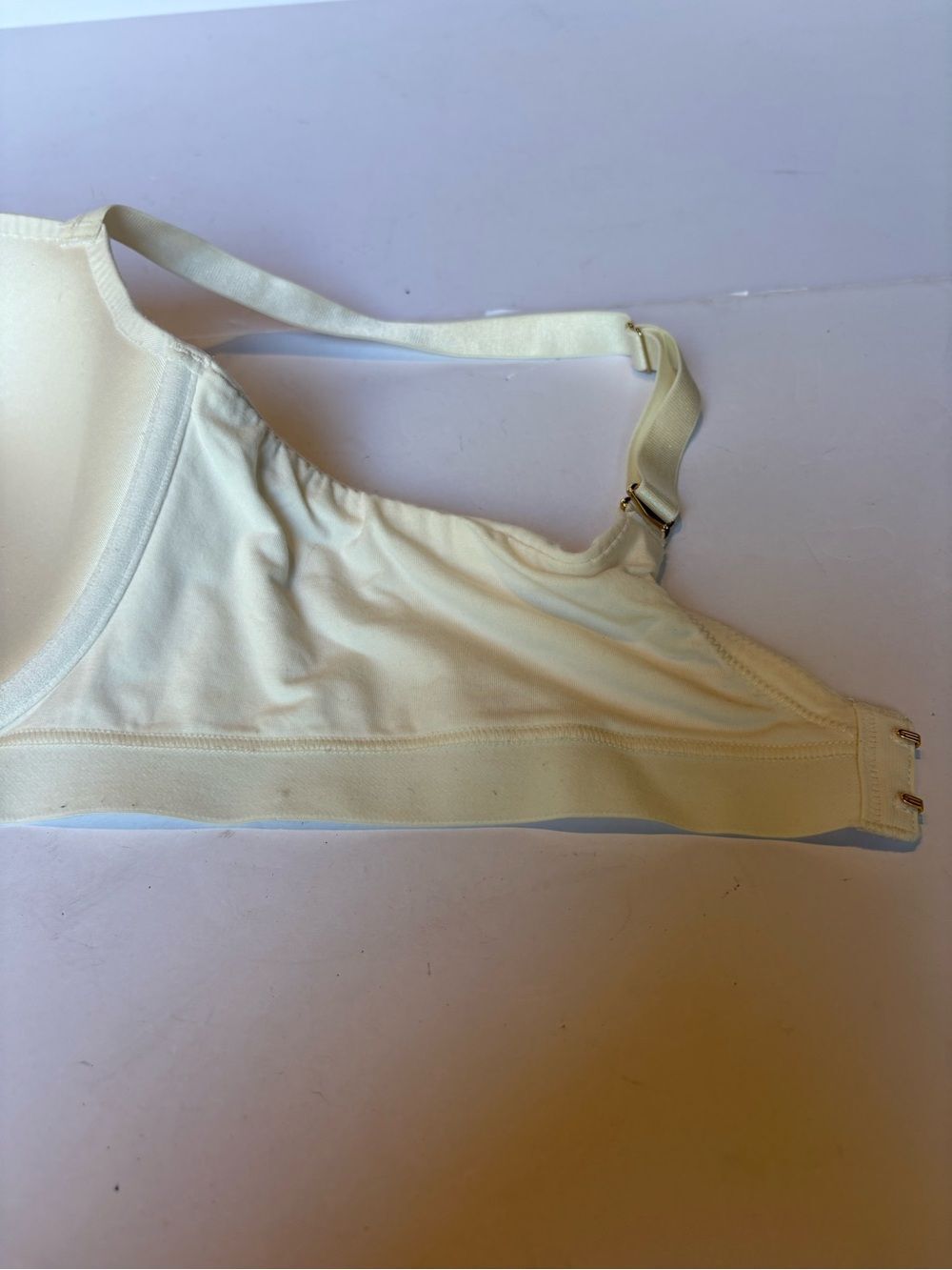 Third Love 24/7 Cotton T-Shirt Bra UW Cream Size 40D - Picture 5 of 6